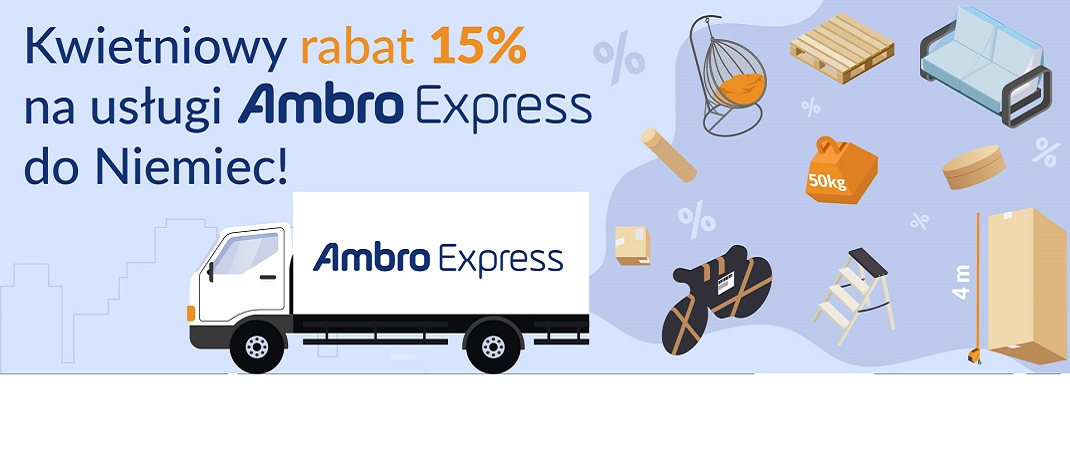 Ambro Express &#8211; promocja na wysyłkę do Niemiec